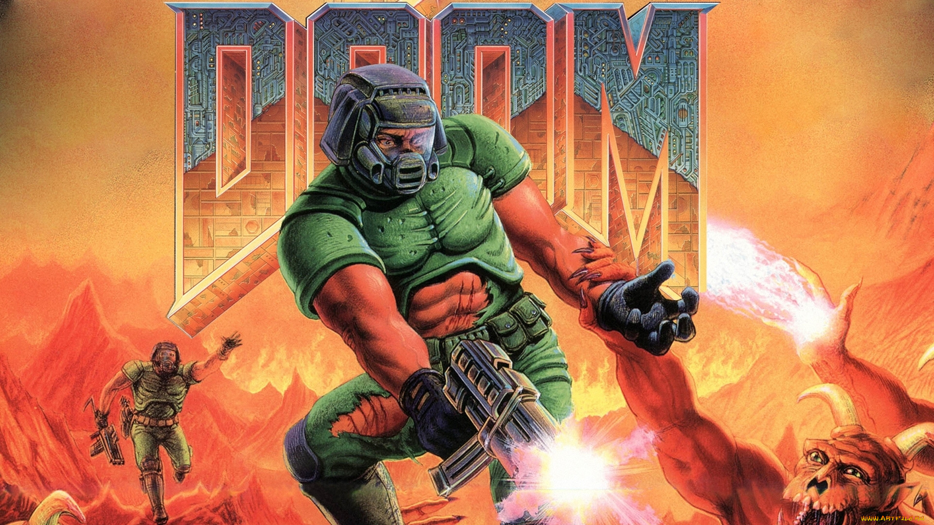 Обои Doom Видео Игры Doom, обои для рабочего стола, фотографии doom, видео,  игры Обои для рабочего стола, скачать обои картинки заставки на рабочий  стол.